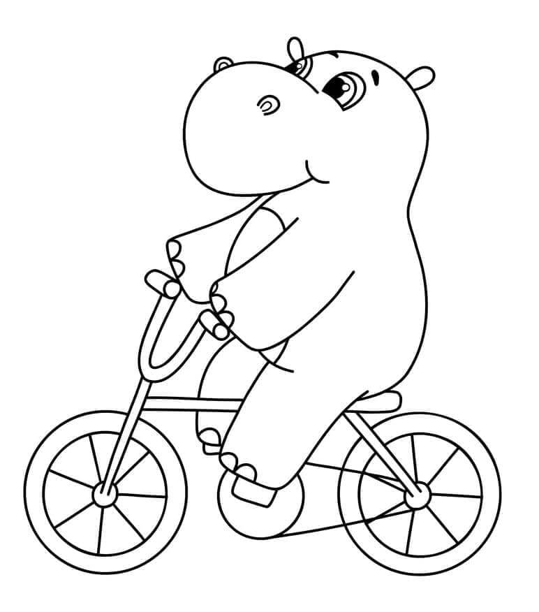 Desenho de Bicicletas para imprimir