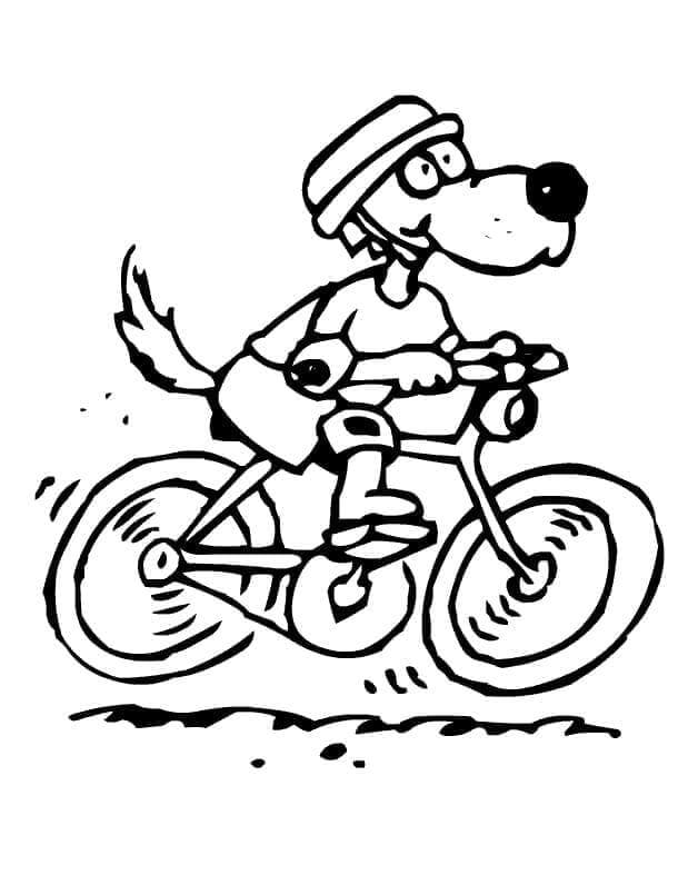 Desenho de Bicicletas para imprimir