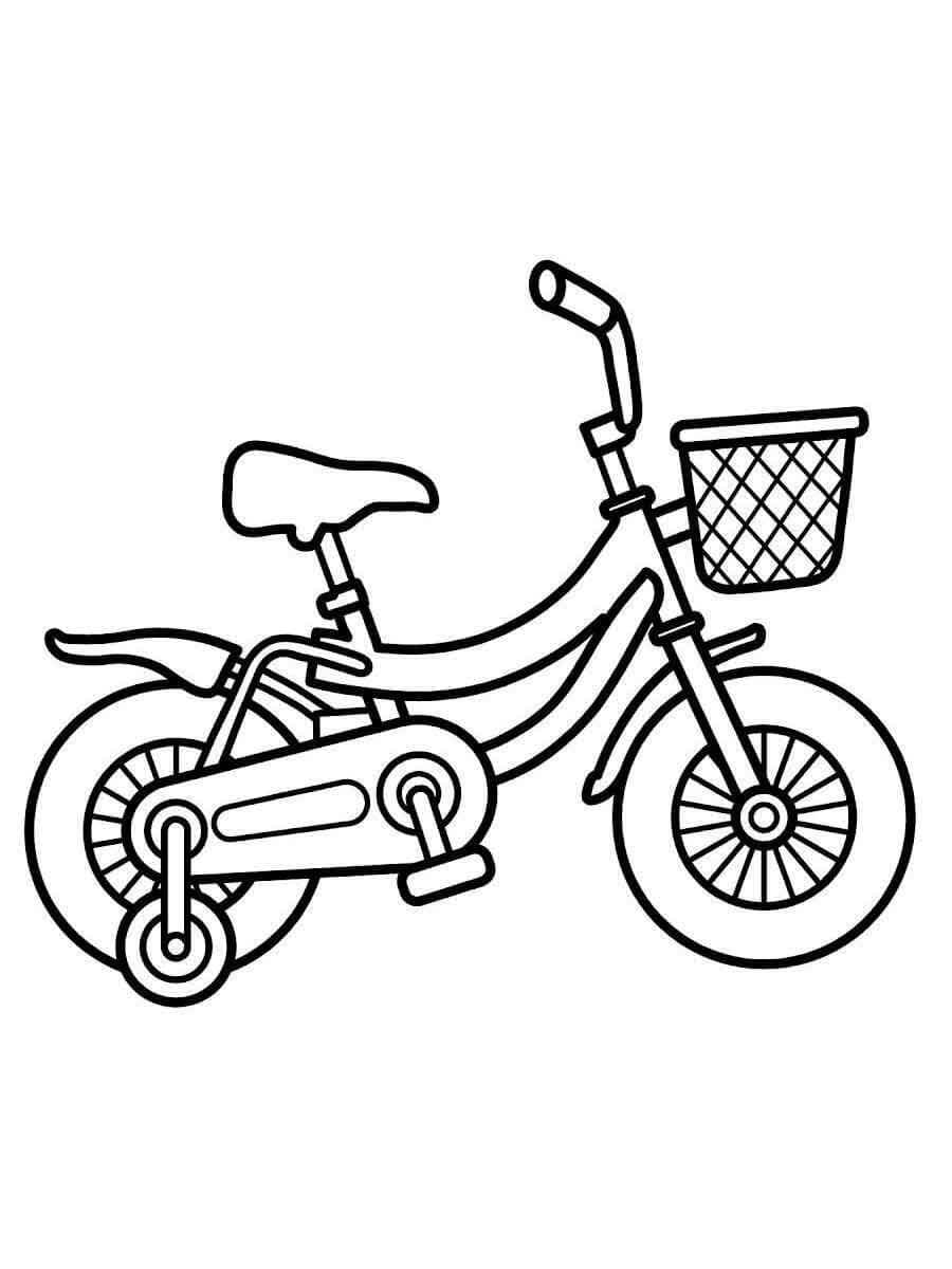 Desenho de Bicicletas para imprimir