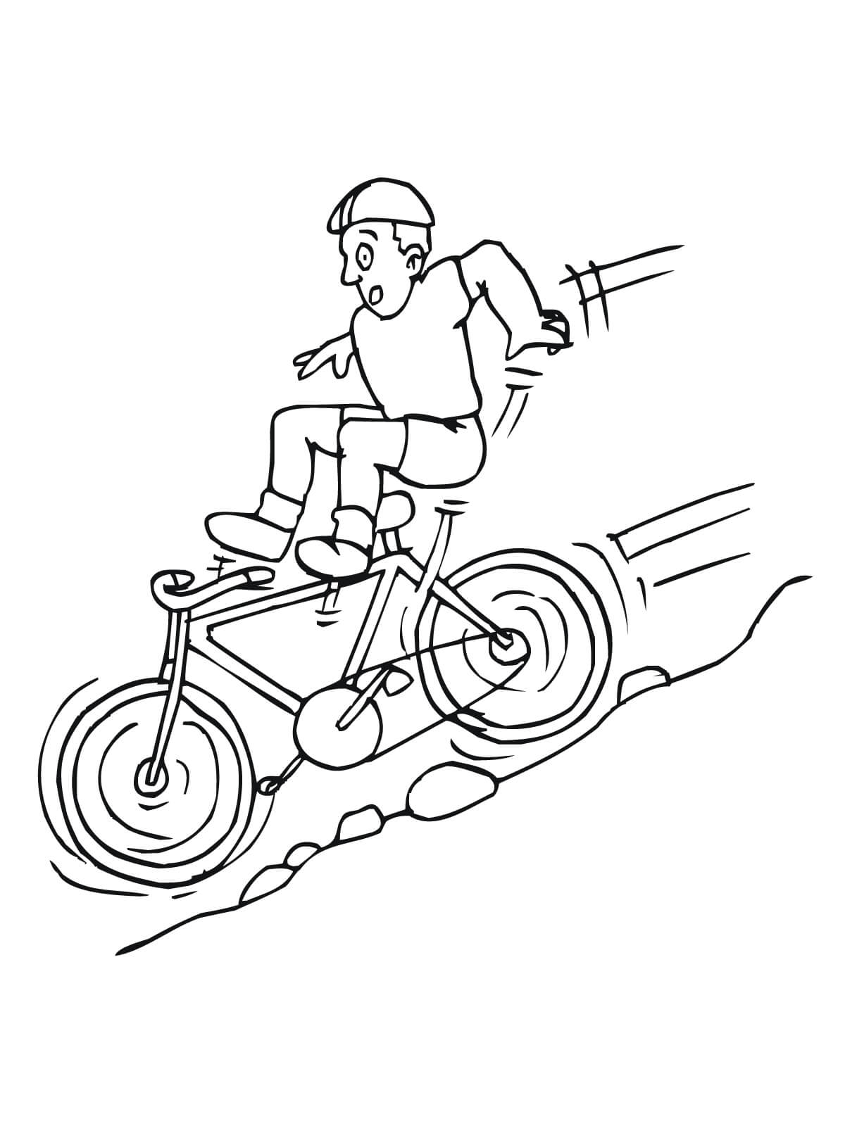 Desenho de Bicicletas para imprimir