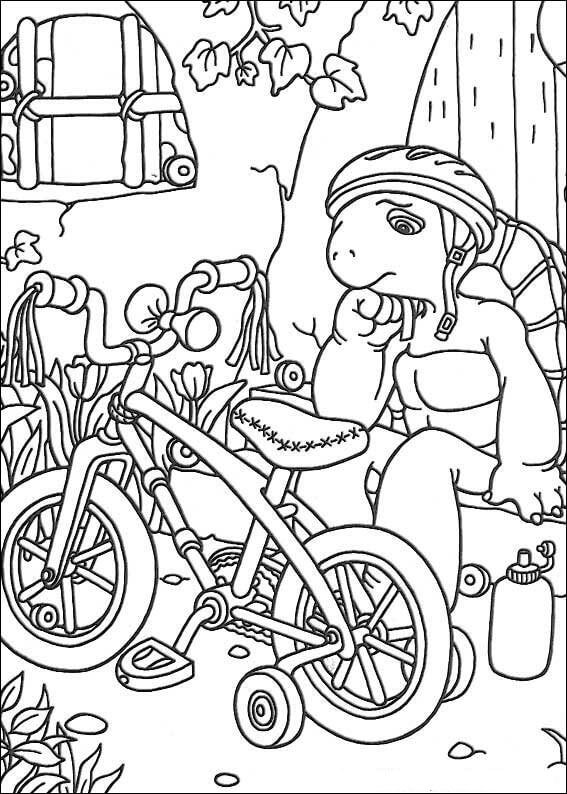Desenho de Bicicletas para imprimir