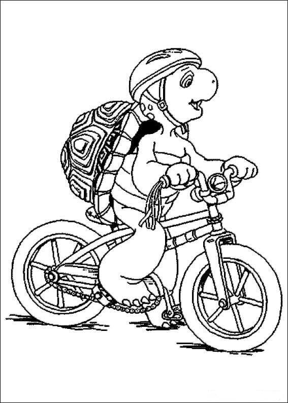 Desenho de Bicicletas para imprimir