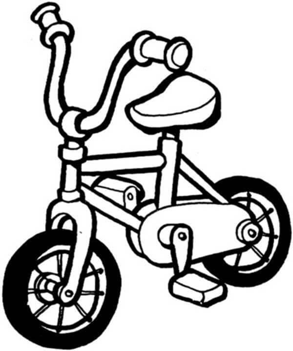 Desenho de Bicicletas para imprimir
