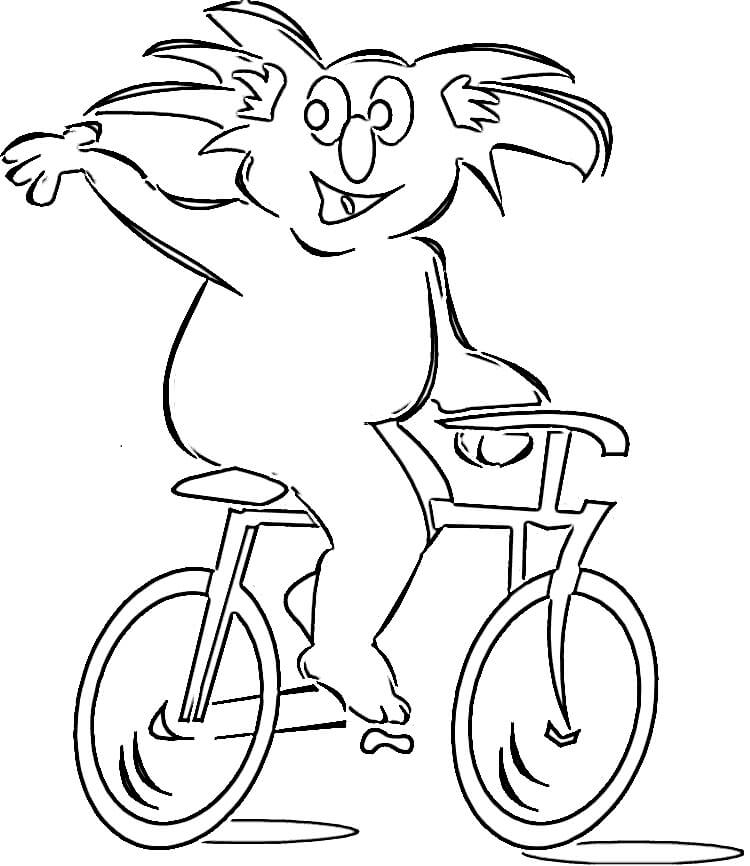 Desenho de Bicicletas para imprimir