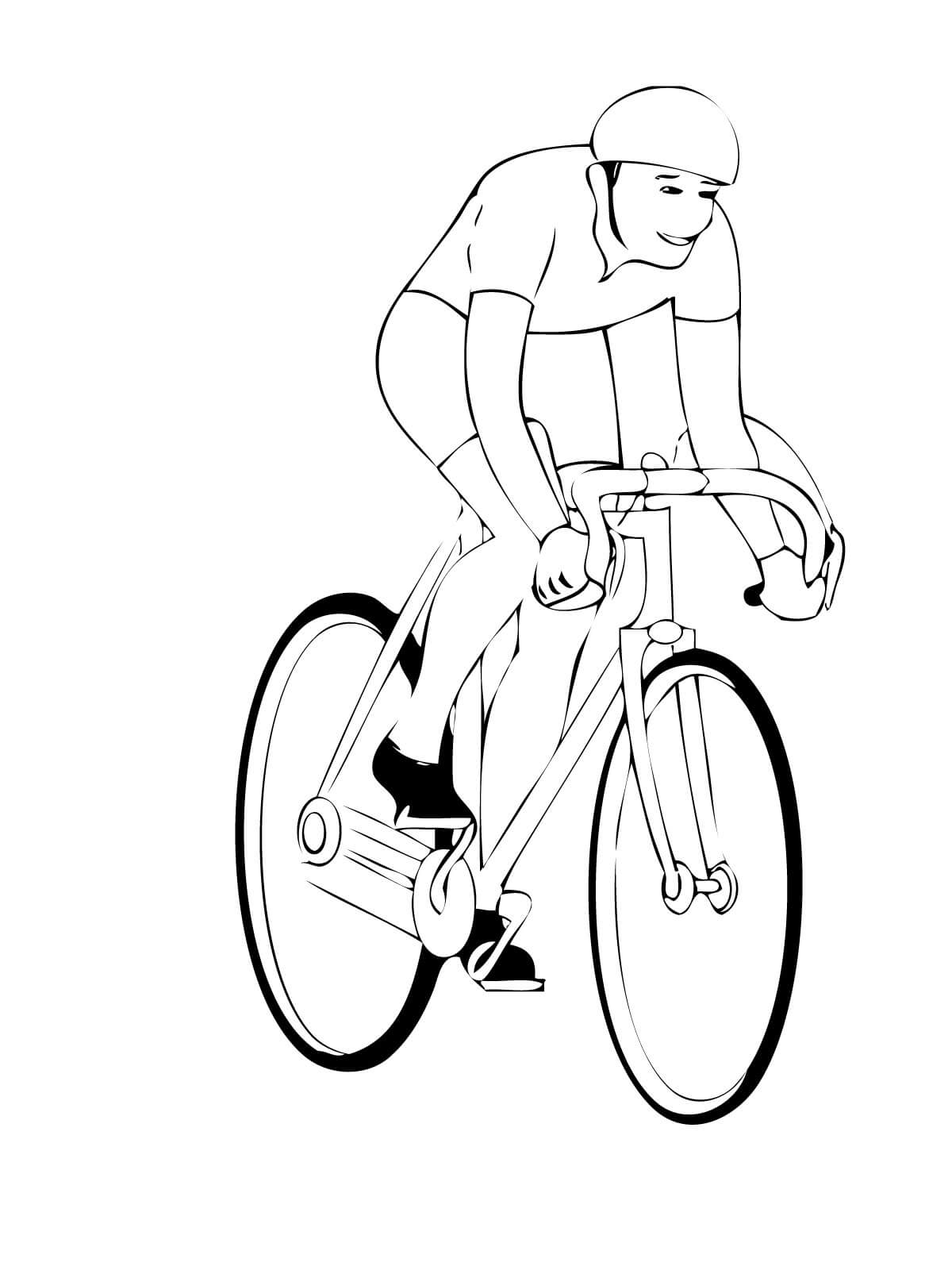 Desenho de Bicicletas para imprimir