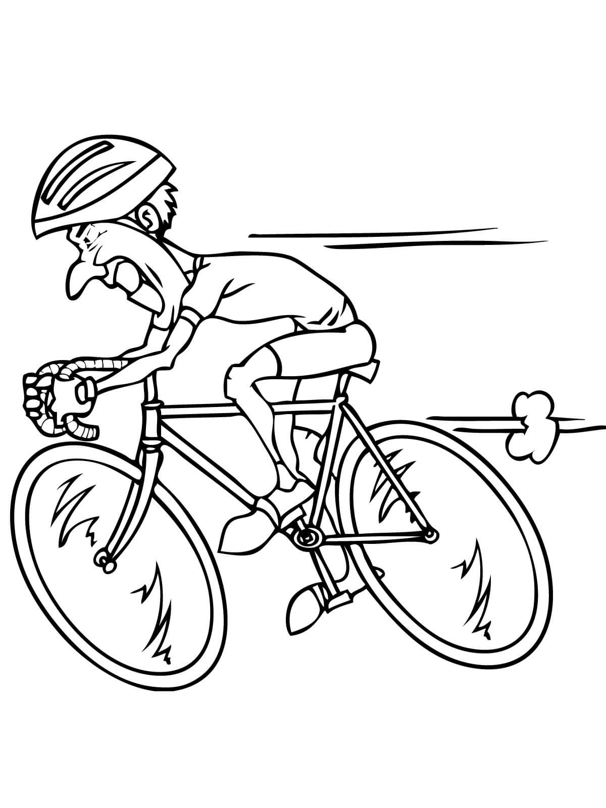 Desenho de Bicicletas para imprimir