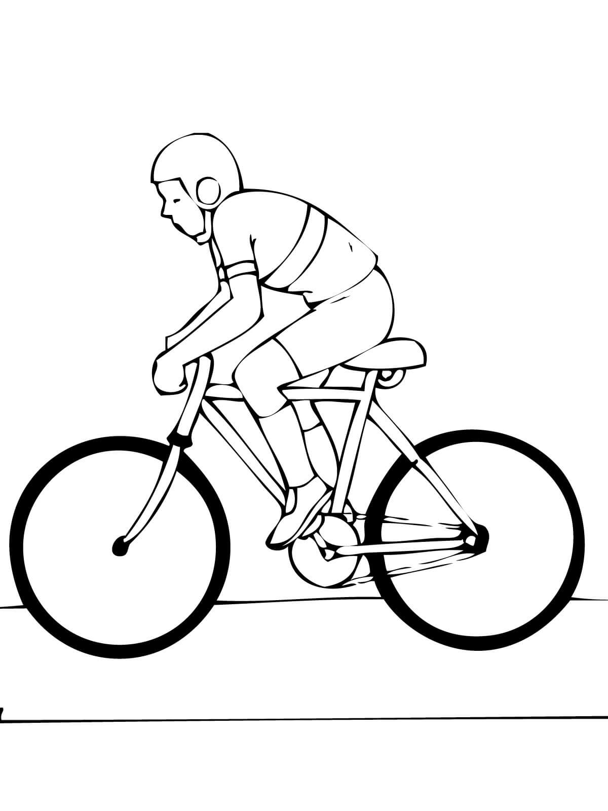 Desenho de Bicicletas para imprimir