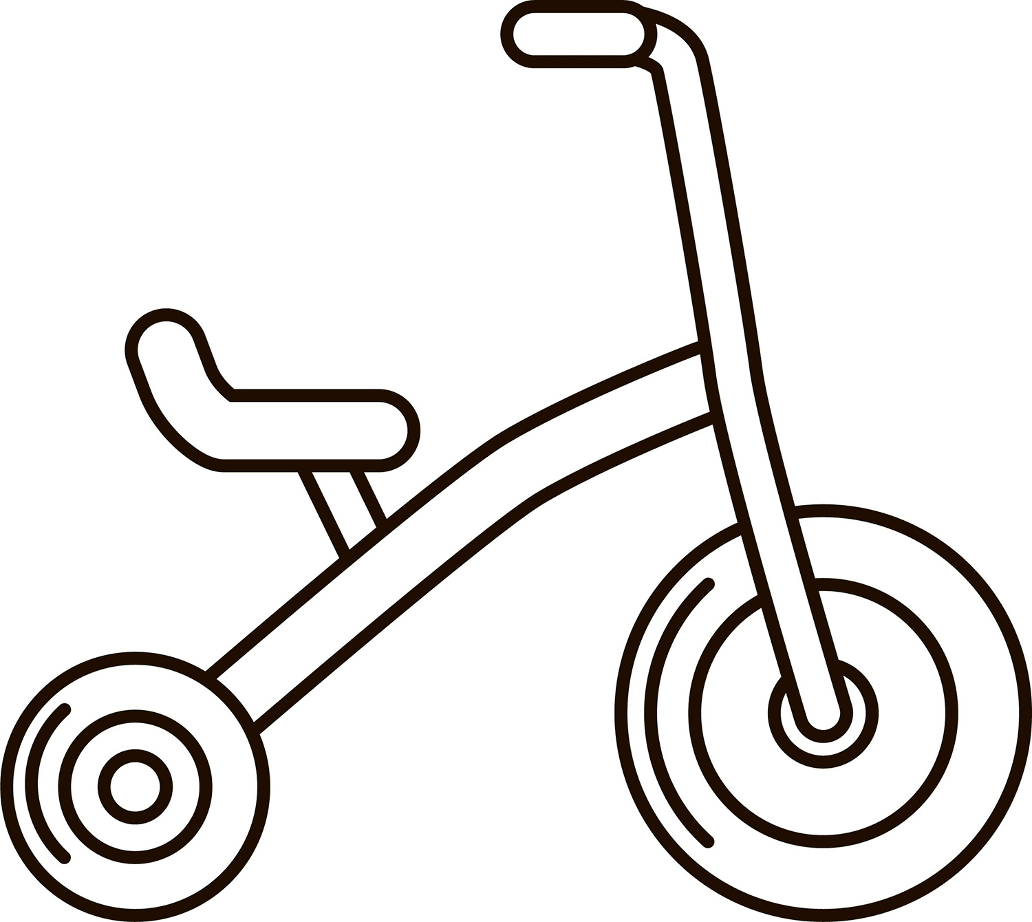 Desenho de Bicicletas para imprimir
