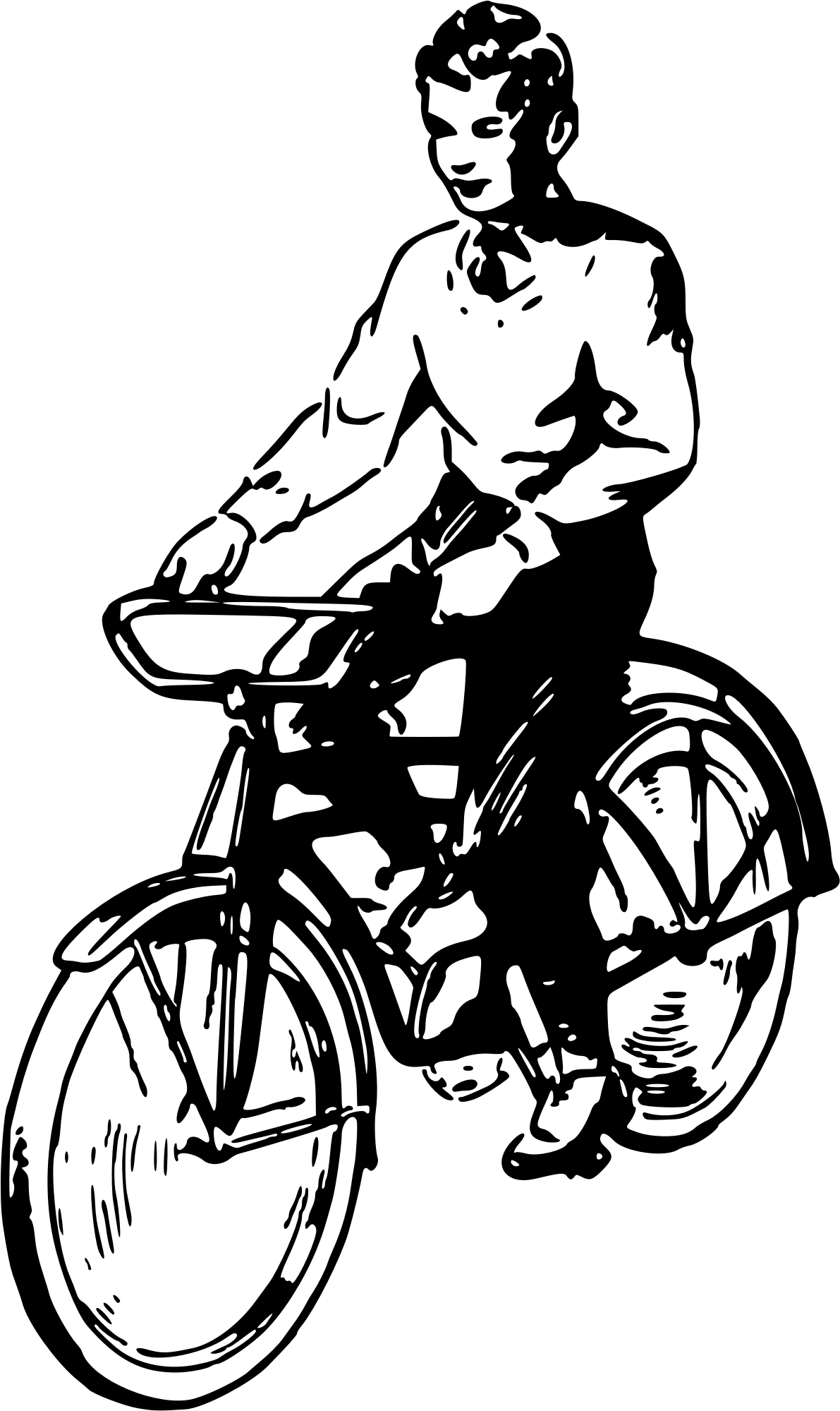 Desenho de Bicicletas para imprimir