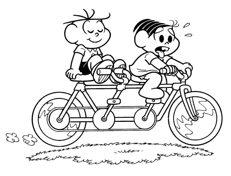 Desenho de Bicicletas para imprimir