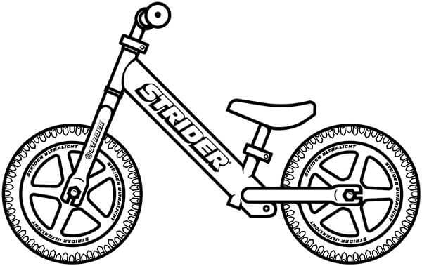 Desenho de Bicicletas para imprimir