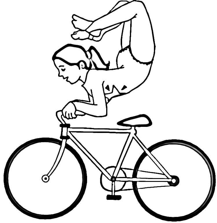 Desenho de Bicicletas para imprimir