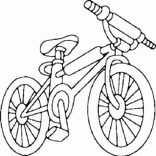 Desenho de Bicicletas para imprimir