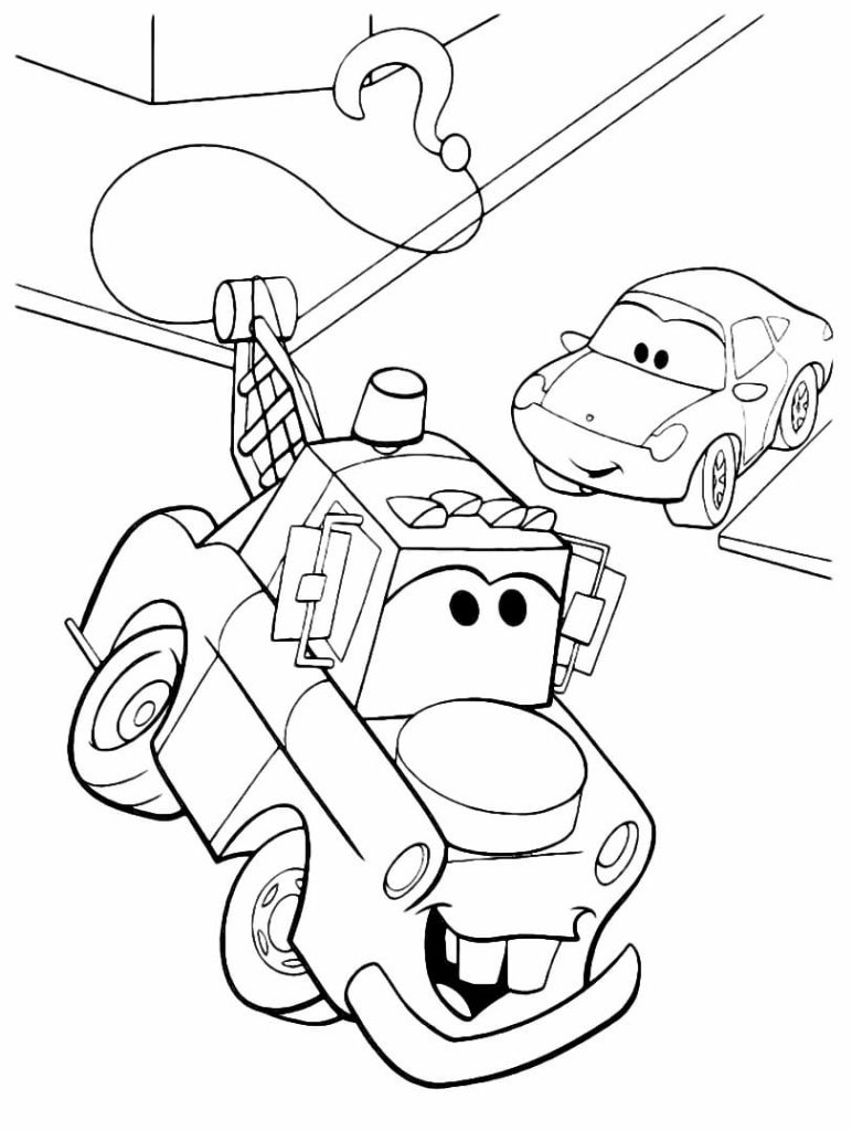 Desenho de Carros para imprimir