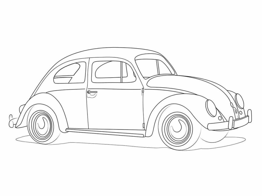 Desenho de Carros para imprimir