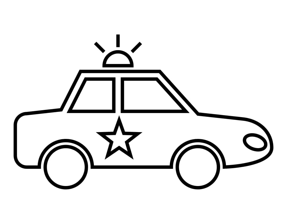 Desenho de Carros para imprimir