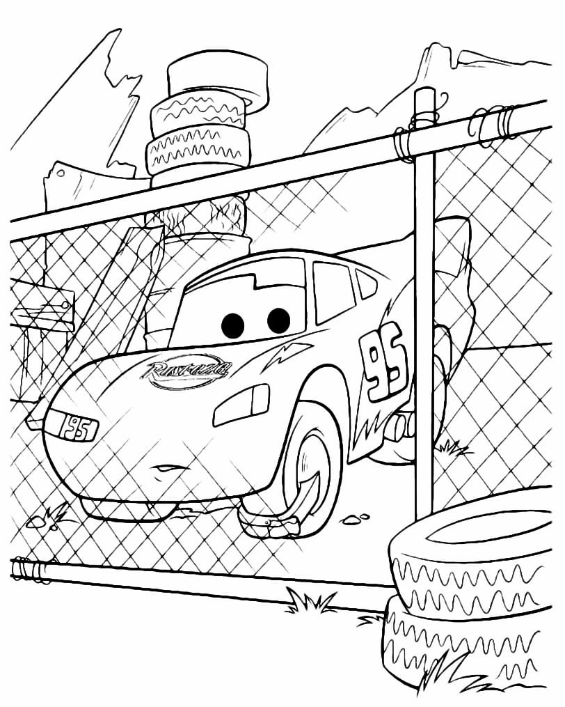 Desenho de Carros para imprimir