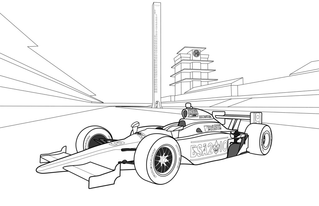 Desenho de Carros para imprimir