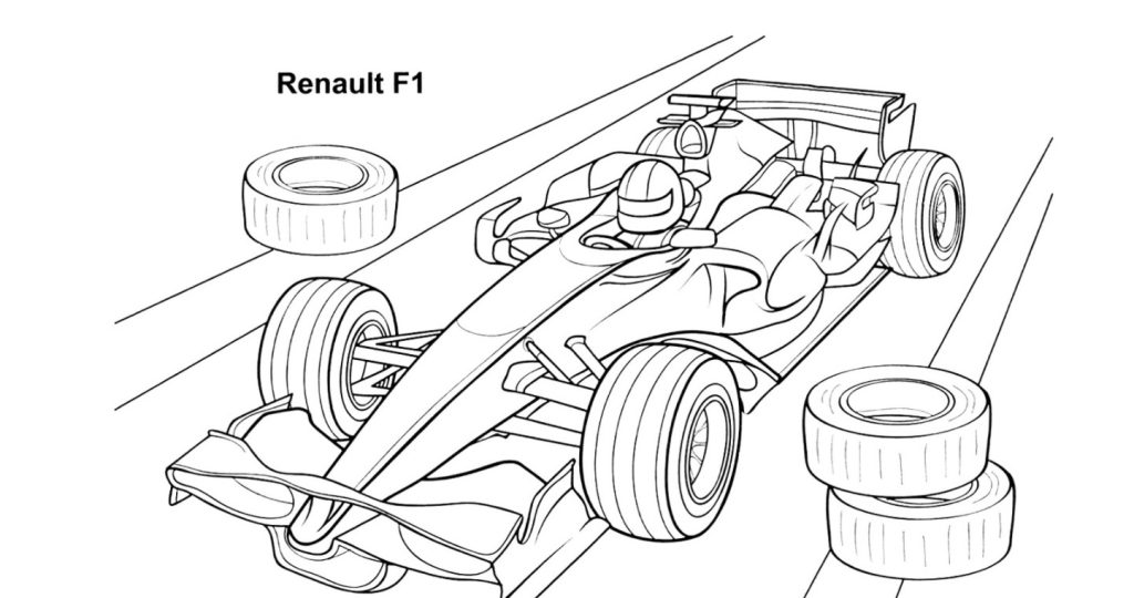 Desenho de Carros para imprimir