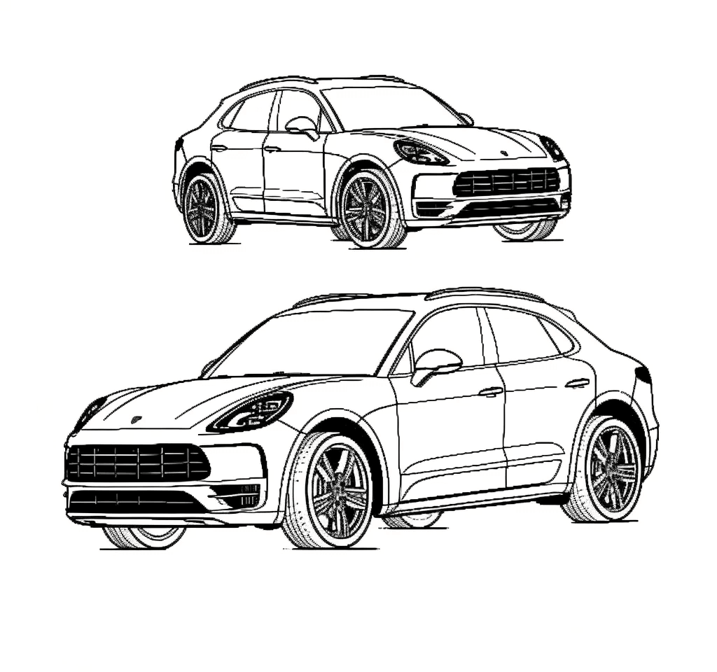 Desenho de Carros para imprimir