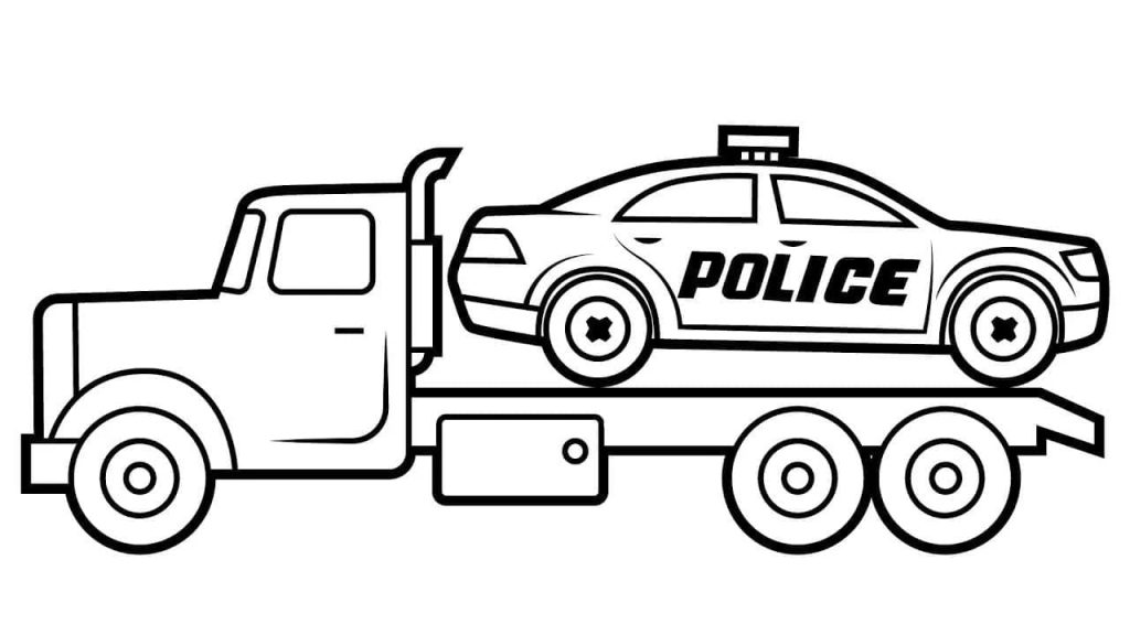 Desenho de Carros para imprimir
