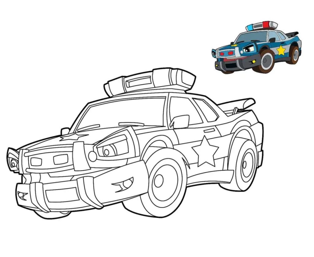 Desenho de Carros para imprimir