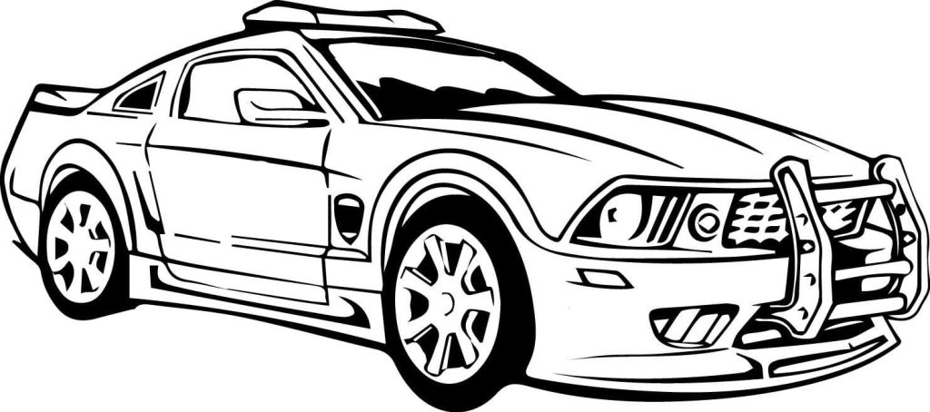 Desenho de Carros para imprimir
