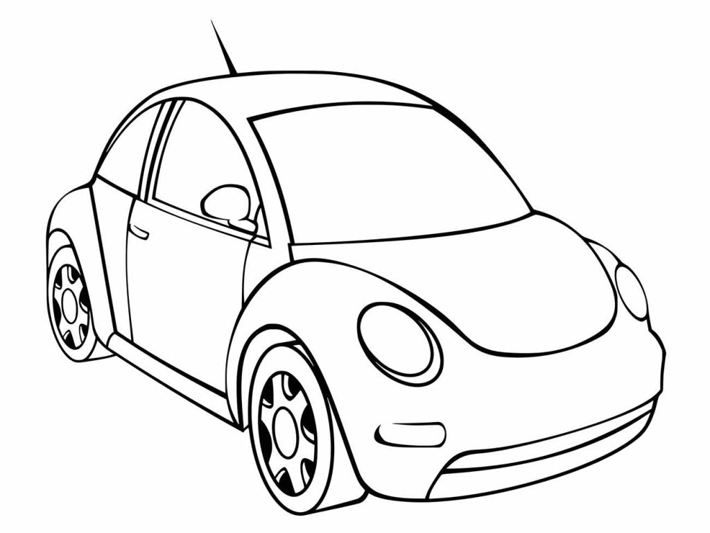 Desenho de Carros para imprimir