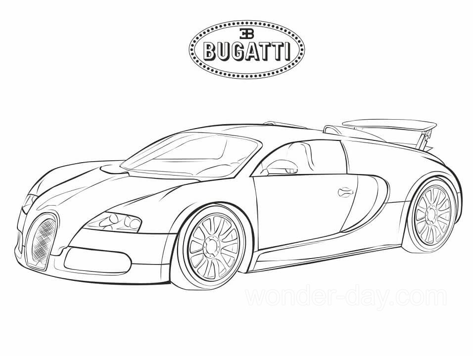 Desenho de Carros para imprimir