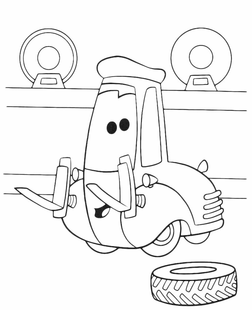 Desenho de Carros para imprimir
