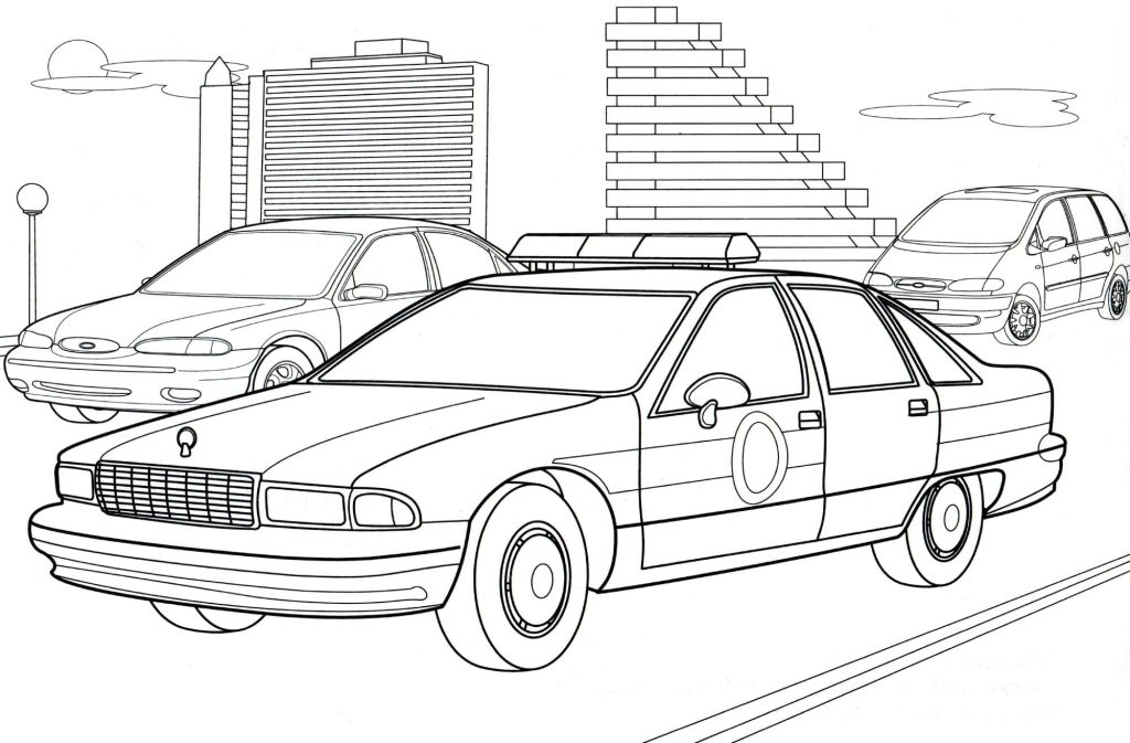 Desenho de Carros para imprimir