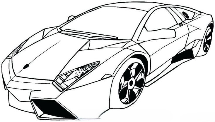Desenho de Carros para imprimir