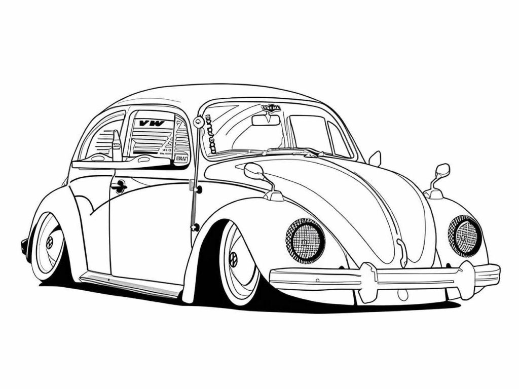 Desenho de Carros para imprimir