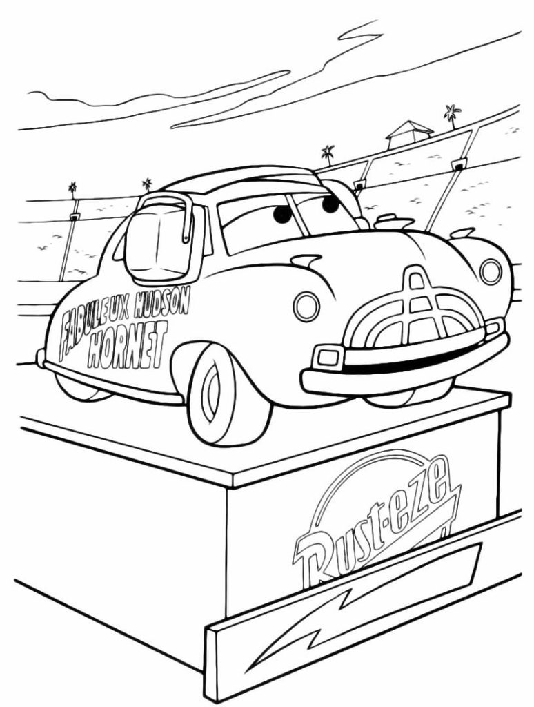 Desenho de Carros para imprimir
