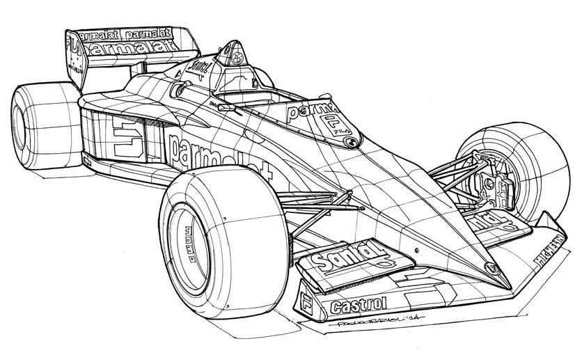 Desenho de Carros para imprimir