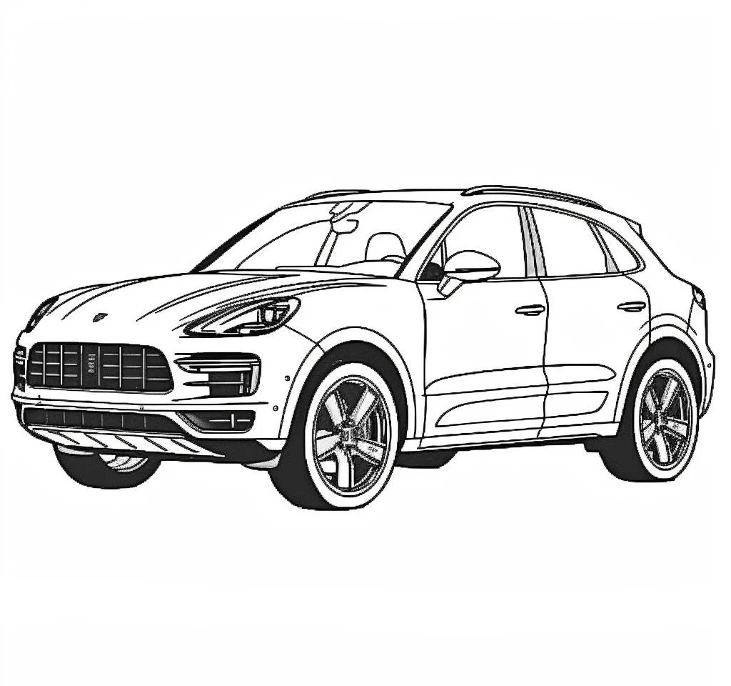 Desenho de Carros para imprimir