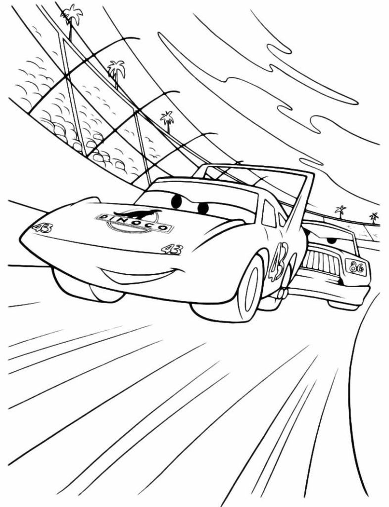 Desenho de Carros para imprimir