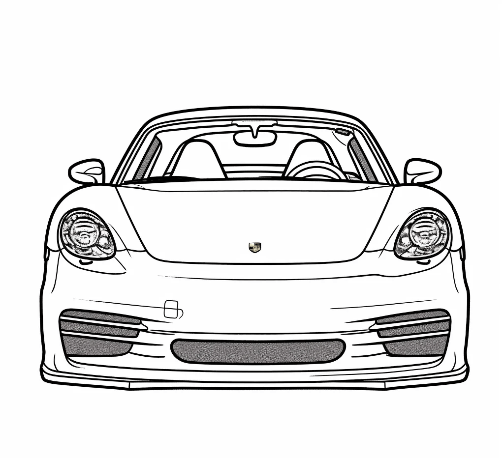 Desenho de Carros para imprimir