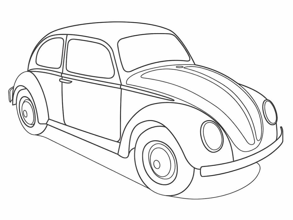 Desenho de Carros para imprimir