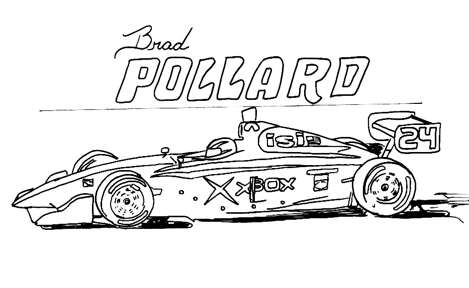 Desenho de Carros para imprimir