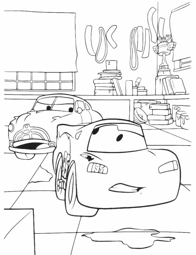 Desenho de Carros para imprimir