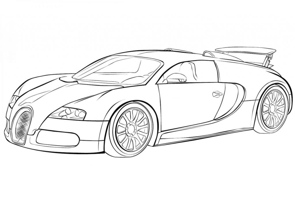 Desenho de Carros para imprimir