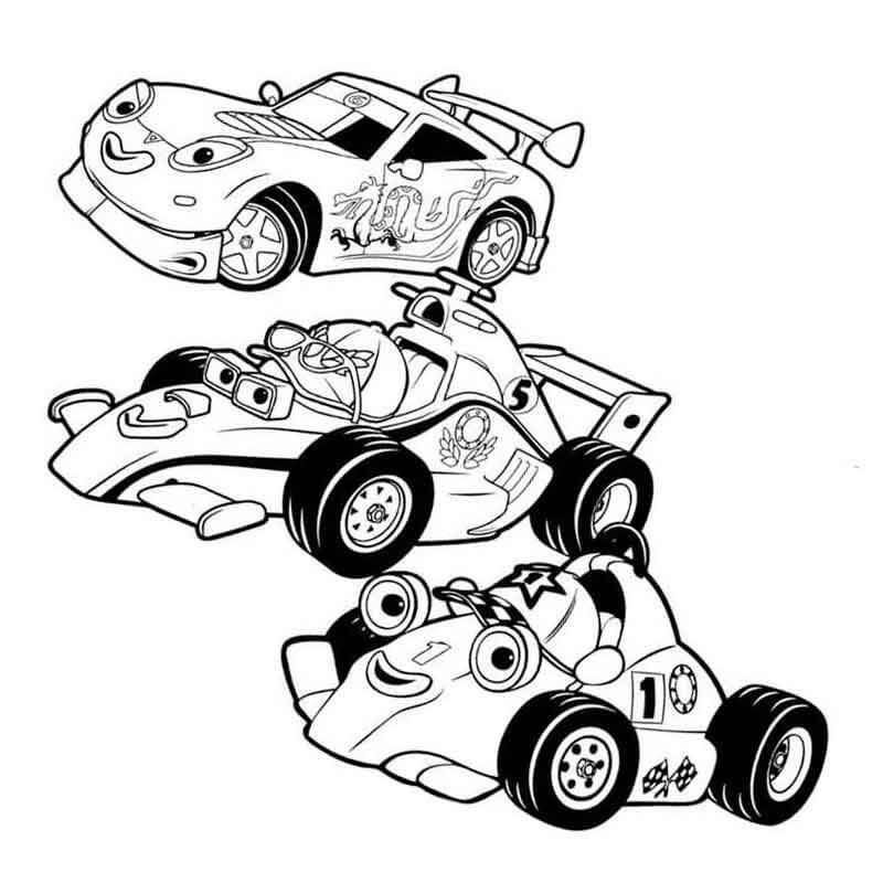 Desenho de Carros para imprimir