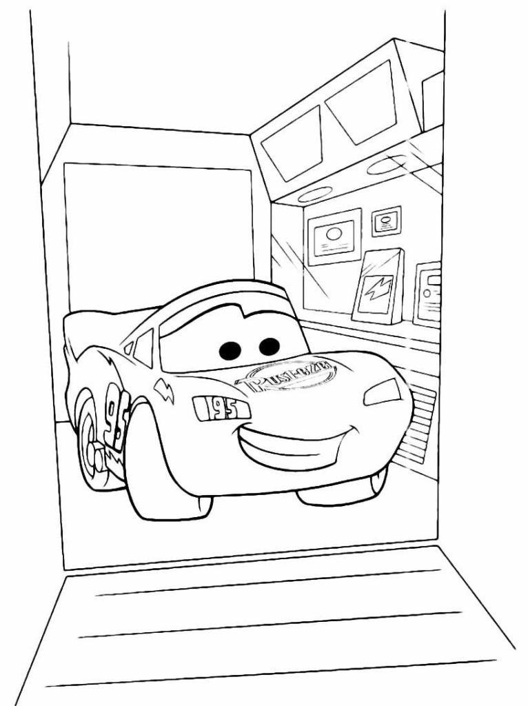 Desenho de Carros para imprimir