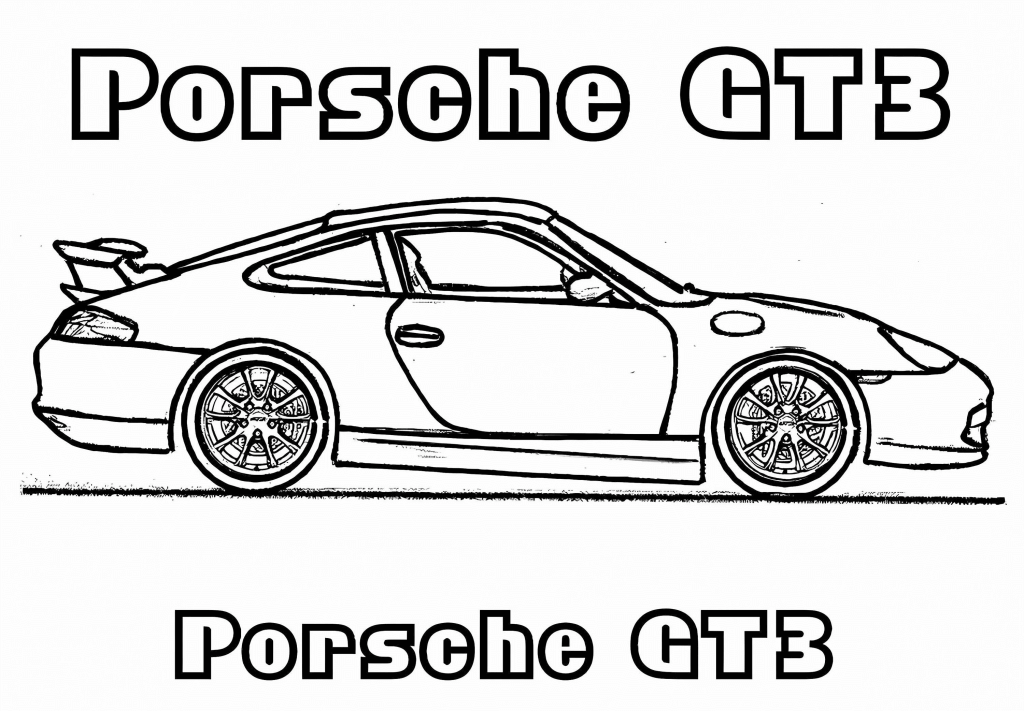 Desenho de Carros para imprimir