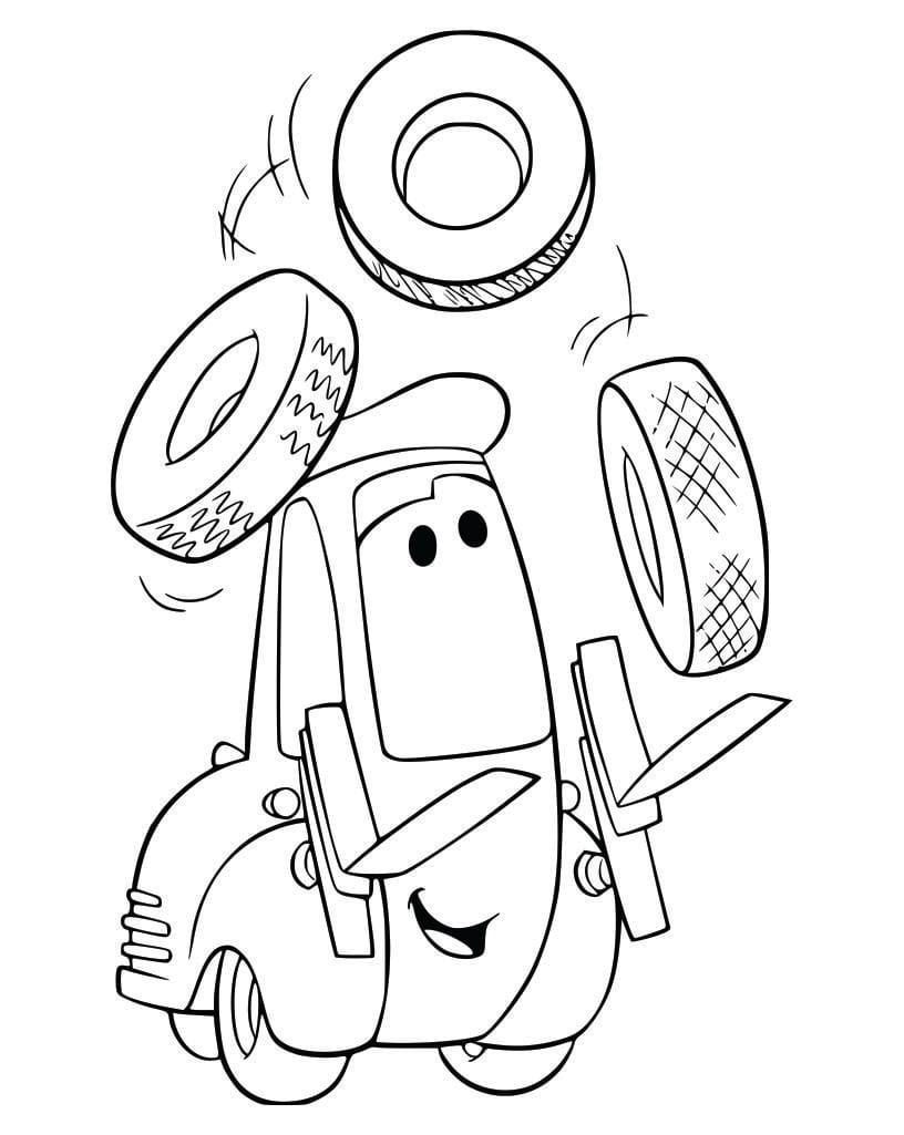 Desenho de Carros para imprimir