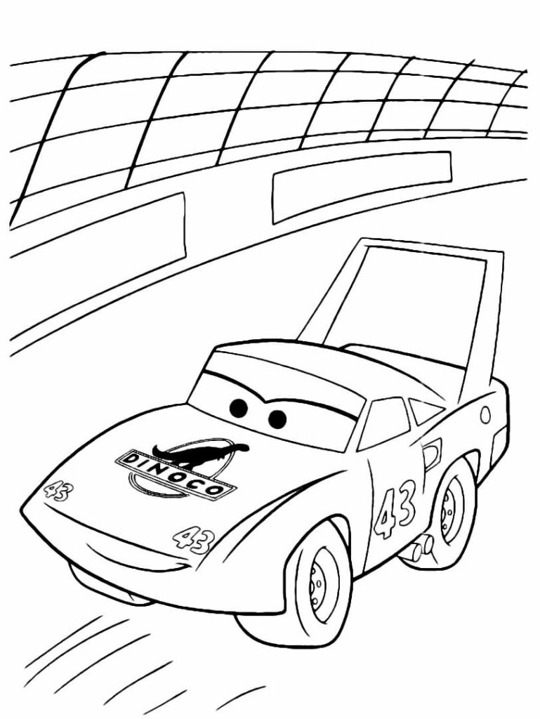 Desenho de Carros para imprimir