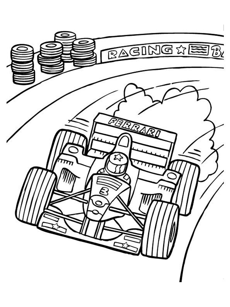 Desenho de Carros para imprimir