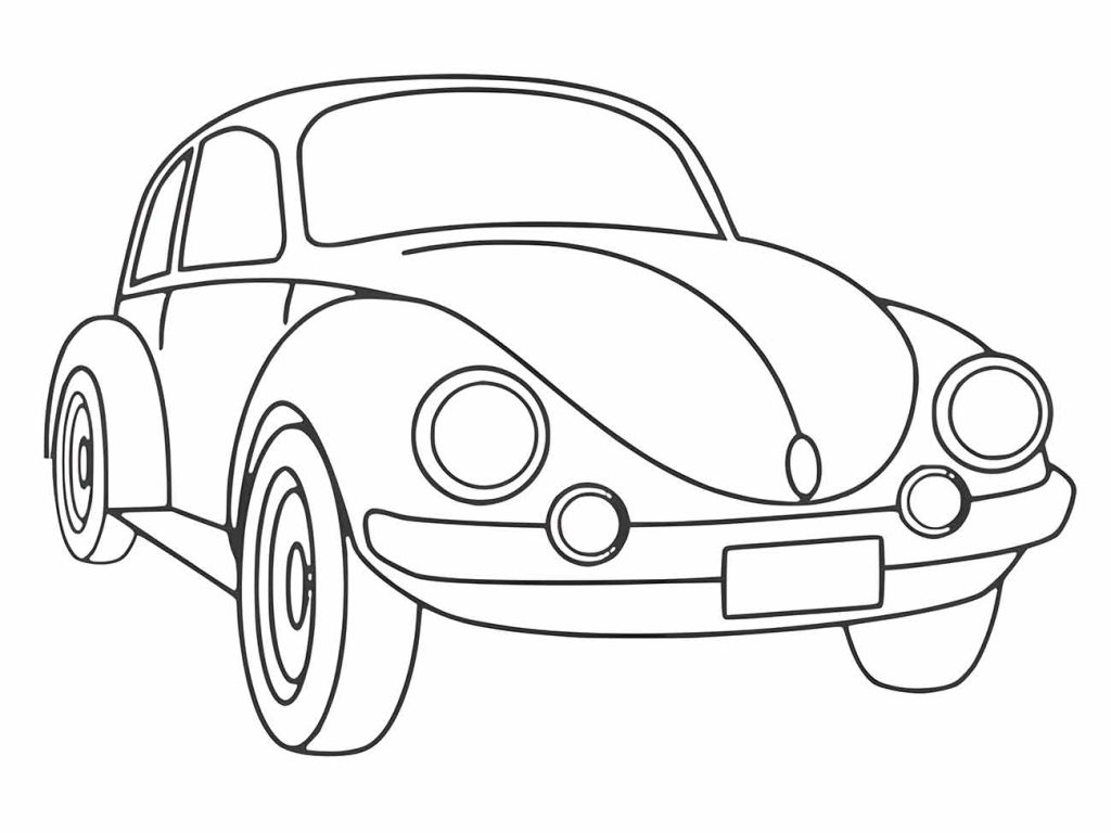 Desenho de Carros para imprimir