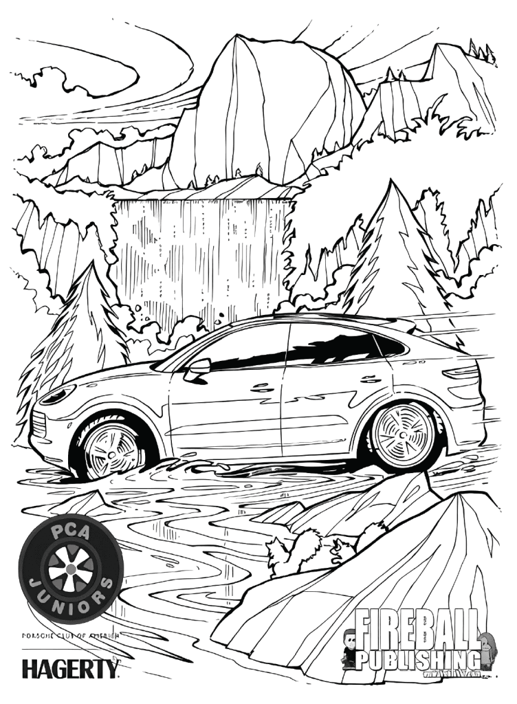 Desenho de Carros para imprimir